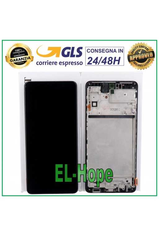 DISPLAY ORIGINALE FRAME SAMSUNG M51 2020 SM-M515F M515 TOUCH SCREEN GH82-24166A