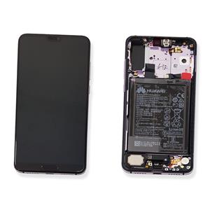 DISPLAY LCD PER HUAWEI P20 PRO TWILIGHT CON FRAME 02351WTU 02352UBT