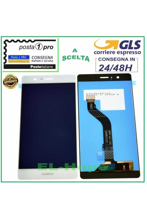 DISPLAY LCD PER HUAWEI P9 LITE VNS-L31 L23 L21 TOUCH SCREEN SCHERMO VETRO BIANCO