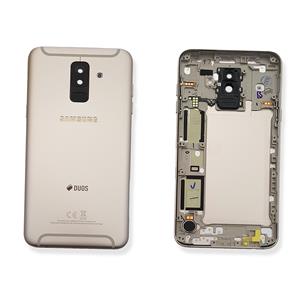 BACK COVER PER SAMSUNG A605F/DS A6+ 2018 GOLD GH82-16431D