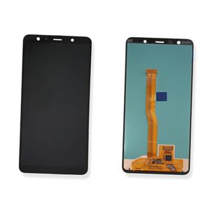 DISPLAY LCD PER SAMSUNG A750F A7 2018 NERO GH96-12078A SERVICE PACK