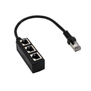 ADATTATORE RJ45 DA 1 A 3 PORTE LAN ETHERNET