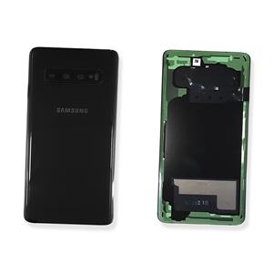 BACK COVER PER SAMSUNG G973F S10 NERO GH82-18378A