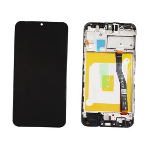 DISPLAY LCD PER SAMSUNG M205F M20 NERO CON FRAME GH82-18682A GH82-18743A SERVICE PACK