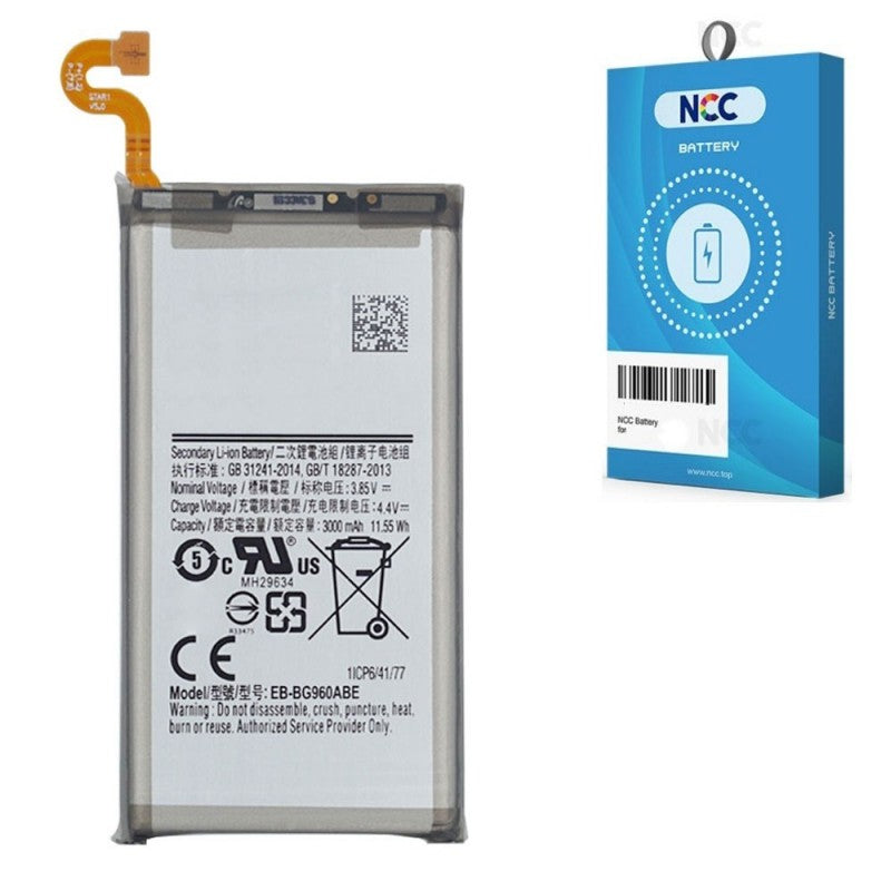 NCC Batteria Compatibile per Samsung Galaxy S9 SM-G960F | EB-BG960ABE