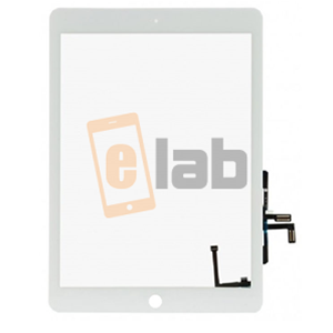 TOUCH SCREEN IPAD 5 (2017) BIANCO A1822 A1823 NO TASTO HOME