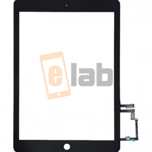 TOUCH SCREEN IPAD 5 (2017) NERO A1822 A1823 NO TASTO HOME