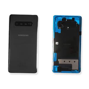 BACK COVER PER SAMSUNG G975F S10 PLUS NERO CERAMICA GH82-18867A - SERVICE PACK