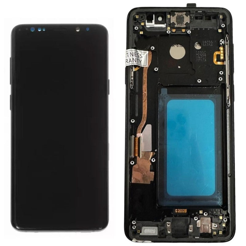 Display LCD INCELL + Frame Per Samsung Galaxy S9 Plus SM-G965 | Nero