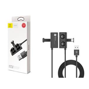 CAVO USB + LIGHTNING BASEUS SUCTION CUP MOBILE GAMES CABLE 3M NERO CALXP-E01