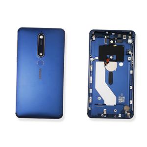 BACK COVER NOKIA 6.1 BLU/GOLD W/ID TOUCH