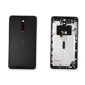 BACK COVER NOKIA 6.1 NERO W/ID TOUCH