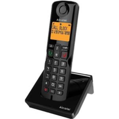 TELEFONO CORDLESS ALCATEL S280  BLACK