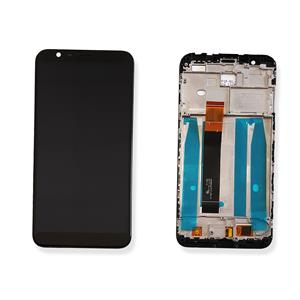 DISPLAY LCD PER MEIZU M8C M809L NERO CON FRAME