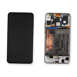 DISPLAY LCD PER HUAWEI P30 LITE BIANCO CON FRAME 02352RQC 48MP - SERVICE PACK