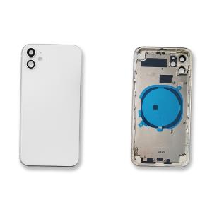 BACK COVER PER IPHONE 11 BIANCO CON FRAME COMPATIBILE