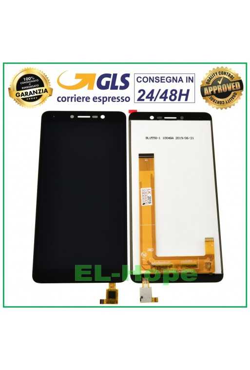 DISPLAY LCD PER WIKO TOMMY 3 TOUCH SCREEN VETRO SCHERMO MONITOR 5,45&amp;
