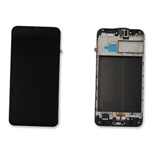 DISPLAY LCD PER SAMSUNG M305F M30 2019 NERO CON FRAME GH82-19347A