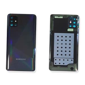 BACK COVER PER SAMSUNG A515F A51 NERO GH82-21653B - SERVICE PACK