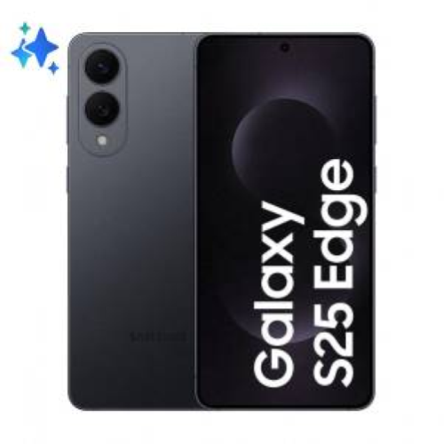SAMSUNG GALAXY S25 EDGE 5G 12+256GB 6.7" TITANIUM JETBLACK EUROPA
