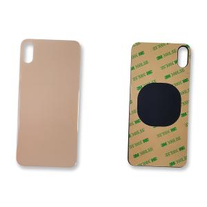 VETRO POSTERIORE PER IPHONE XS MAX GOLD (BIG HOLE) COMPATIBILE