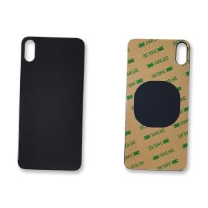 VETRO POSTERIORE PER IPHONE XS MAX NERO (BIG HOLE) COMPATIBILE