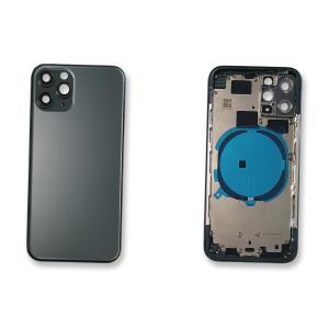 BACK COVER PER IPHONE 11 PRO NERO CON FRAME COMPATIBILE