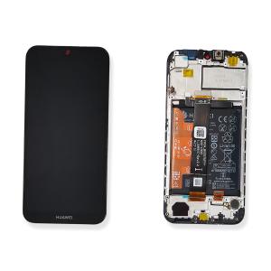 DISPLAY LCD PER HUAWEI Y5 2019 NERO CON FRAME 02352QNW SERVICE PACK