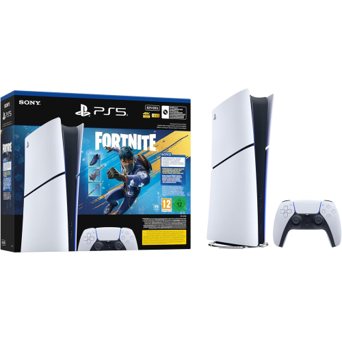 PS5 CONSOLE 825GB DIGITAL ED WHITE + FORTNITE FLOWERING CHAOS ITALIA