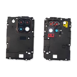 VETRO CAM POSTERIORE P40 LITE NERO CON FRAME