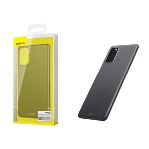 COVER CUSTODIA PER SAMSUNG GALAXY S20 SM-G980F BASEUS WING CASE NERO TRASPARENTE WISAS20-01