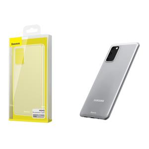 COVER CUSTODIA PER SAMSUNG GALAXY S20 SM-G980F BASEUS WING CASE BIANCO TRASPARENTE WISAS20-02