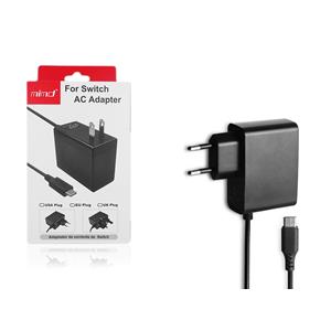 CARICABATTERIE PER NINTENDO SWITCH HAC-001 DC 5V 2.6A 1,5M EU PLUG