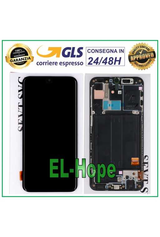 DISPLAY ORIGINALE RENEWED LCD FRAME SAMSUNG A40 SM A405 F TOUCH GH82-19674A