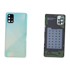 BACK COVER PER SAMSUNG A715F A71 PRISM CRUSH BLUE GH82-22112C