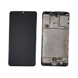 DISPLAY LCD PER SAMSUNG A315F A31 NERO CON FRAME GH82-22761A GH82-22905A SERVICE PACK