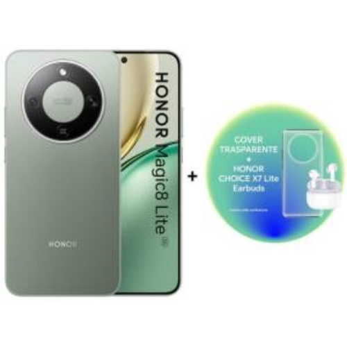 HONOR MAGIC 8 LITE 5G 8+256GB 6.79" GREEN + X7 LITE + TPU CASE ITALIA