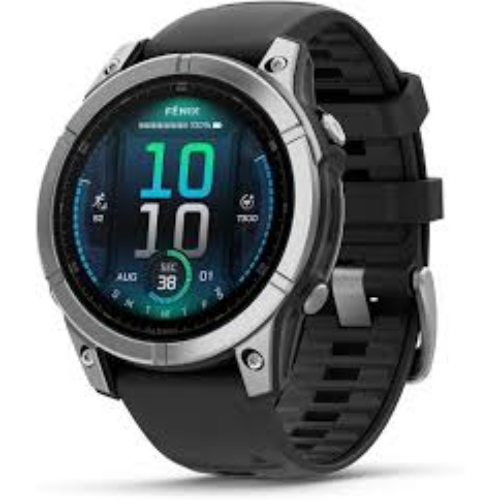 GARMIN SMARTWATCH FENIX E 47MM STAINLESS STEEL/B