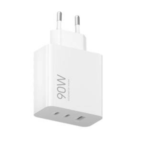 XIAOMI 90W WALL HYPERCHARGEPOWER ADAPTER(3-PORT) USB-A/C WHITE