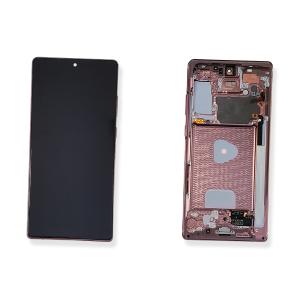 DISPLAY LCD PER SAMSUNG N980F N981B NOTE 20 BRONZO CON FRAME GH82-23495B GH82-23733B