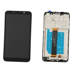 DISPLAY LCD PER HUAWEI Y5P NERO CON FRAME