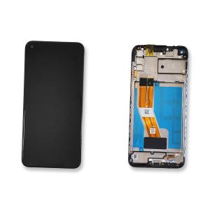 DISPLAY LCD PER SAMSUNG M115F M11 NERO CON FRAME GH81-18736A - SERVICE PACK