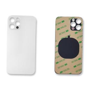 VETRO POSTERIORE PER IPHONE 12 PRO BIANCO SILVER (BIG HOLE) COMPATIBILE
