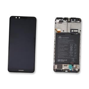 DISPLAY LCD PER HUAWEI Y9 2018 NERO CON FRAME 02351VFR