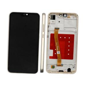 DISPLAY LCD PER HUAWEI P20 LITE GOLD CON FRAME