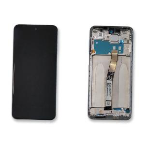 DISPLAY LCD PER XIAOMI REDMI NOTE 9S / 9 PRO BIANCO CON FRAME 560002J6A100 560002J6B200