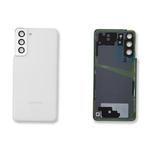 BACK COVER PER SAMSUNG G991B S21 5G BIANCO / PHANTOM WHITE GH82-24519C GH82-27262C - SERVICE PACK