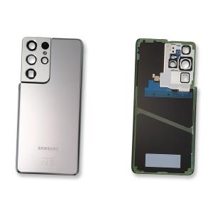 BACK COVER PER SAMSUNG G998B S21 ULTRA 5G PHANTOM SILVER GH82-24499B GH82-27283B - SERVICE PACK