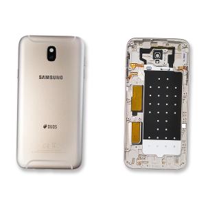 BACK COVER PER SAMSUNG J730 J7 2017 GOLD DUOS GH82-14448C