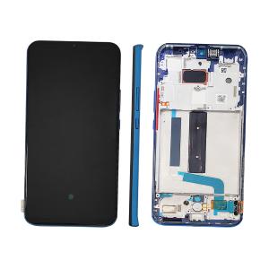 DISPLAY LCD PER XIAOMI MI 10 LITE 5G BLU CON FRAME 56000300J900
